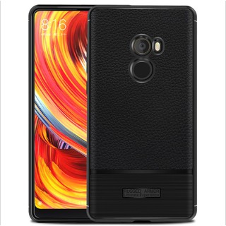 Xiaomi Mi Mix 2 - Ốp Dẻo TPU Gỉa Da Cao Cấp