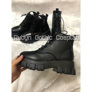 [Sẵn] S5. Giày Boots Chiến Binh mẫu mới 2020 5cm ( size 35-40 ) ( BÓNG và NHÁM )
