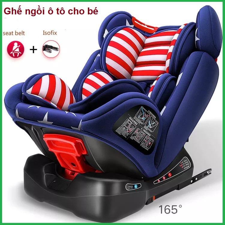 Ghế ngồi ô tô cho bé - Ghế ngồi phụ ô tô, xe hơi bảo vệ an toàn cho bé từ 9 tháng - 12 tuổi CARMIND - RE0589