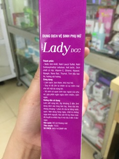 Dung dịch vệ sinh phụ nữ Lady