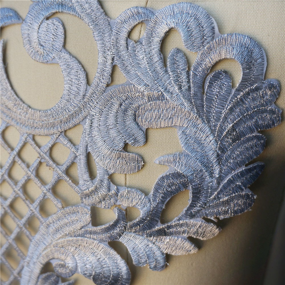 Miếng Dán Ủi Quần Áo Thêu Hoa Phong Cách baroque