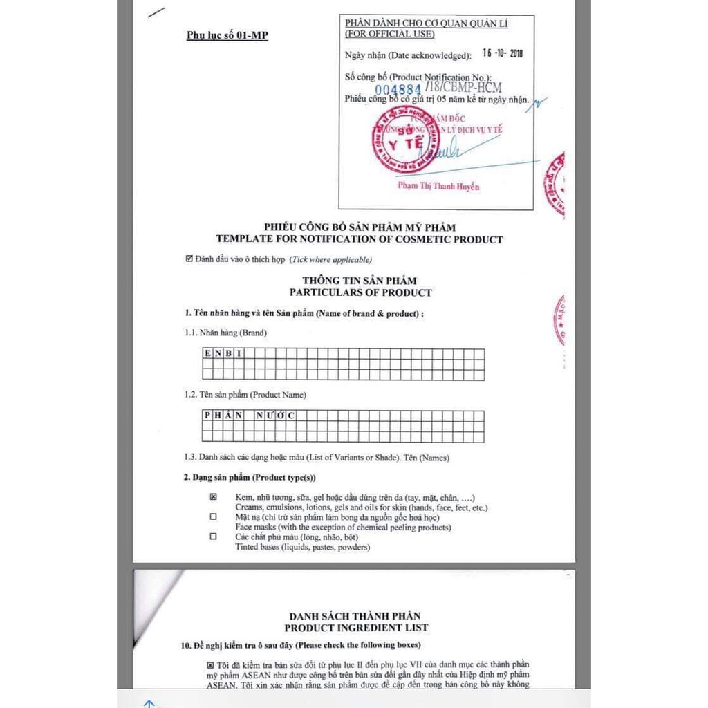 Phấn Nước Cao Cấp ENBI Phù Hợp Tất Cả Các Loại Da | BigBuy360 - bigbuy360.vn