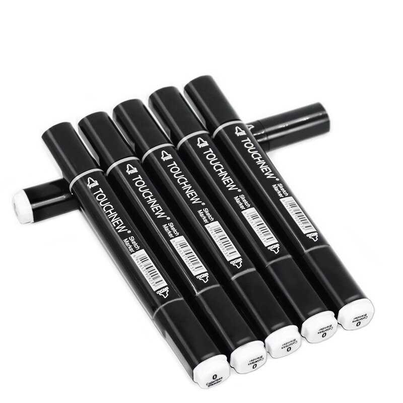 1 Cái Touch New Đầu Kép 0# Bút Lông Đánh Dấu Không Màu