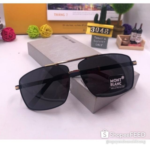 Kính nam HIỆU MONTBNAC MÃ B003 FULL HỘP