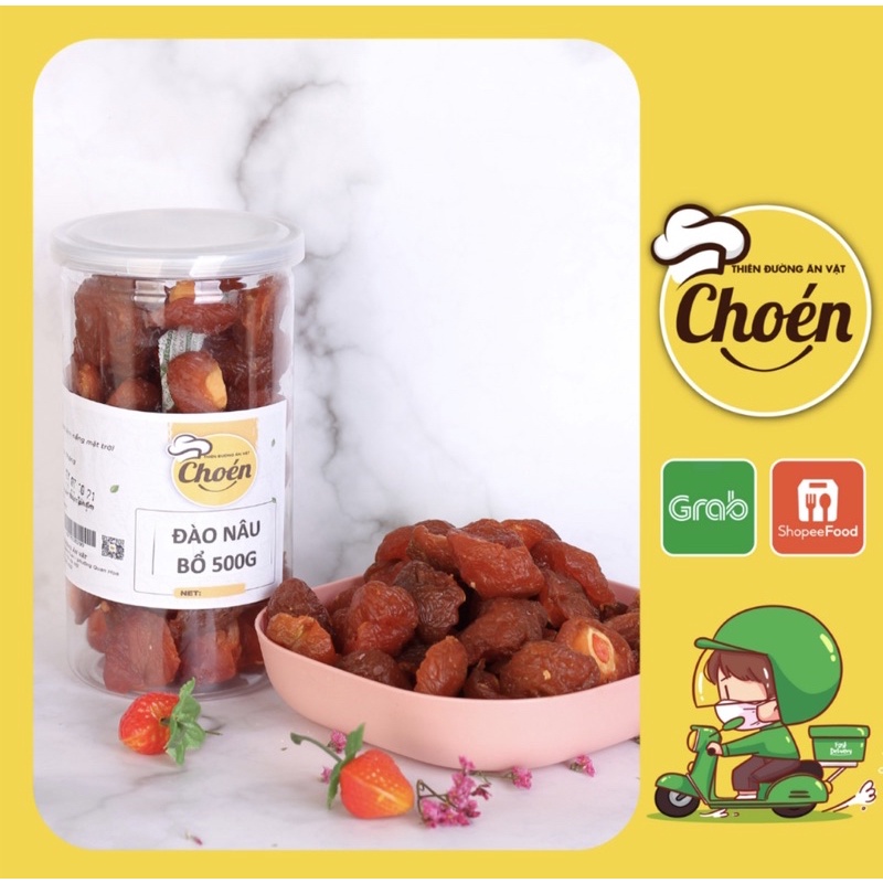 Đào Nâu Bổ Đôi 500g CHOÉN Hàng Thượng Hạng Chất Lượng CHOEN 44