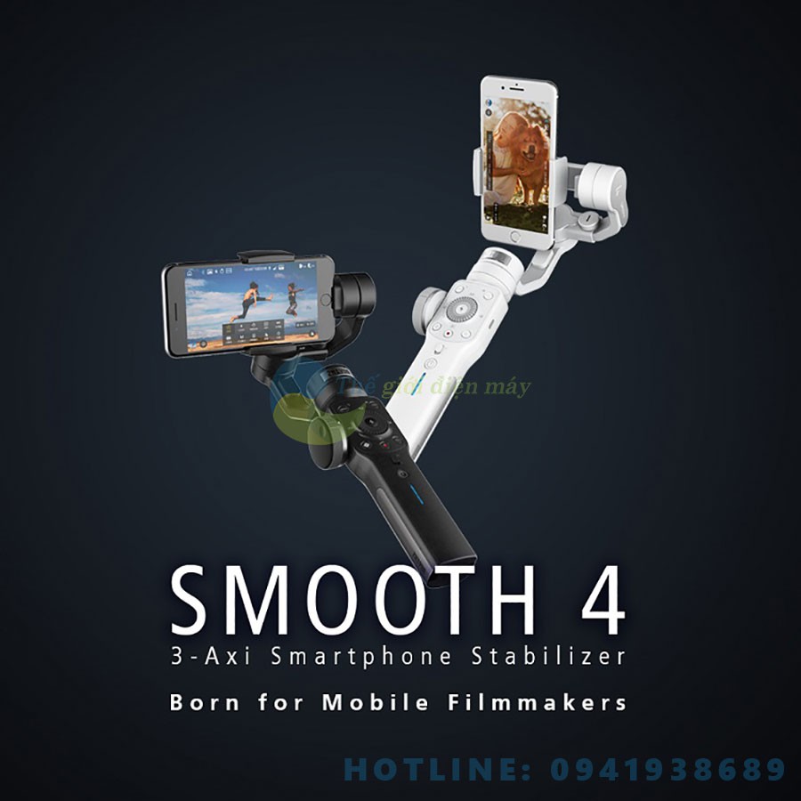 (hàng chính hãng) Tay cầm chống rung gimbal Zhiyun smooth 4 - Bảo hành 12 tháng - Shop Thế Giới Điện Máy | BigBuy360 - bigbuy360.vn