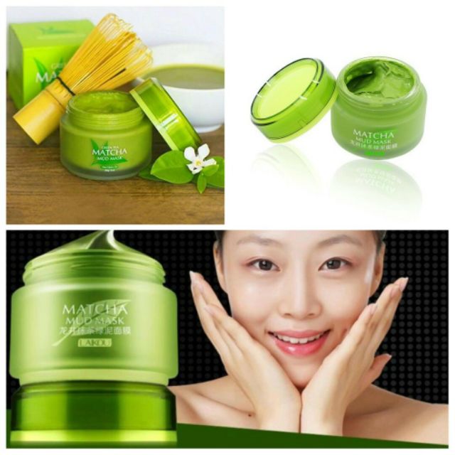 Mặt nạ trà xanh Matcha Mud Mask Laikou