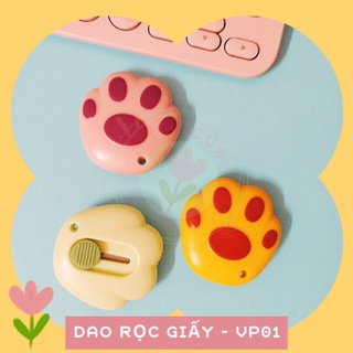 Dao rọc giấy hình chân mèo đáng yêu - VP01