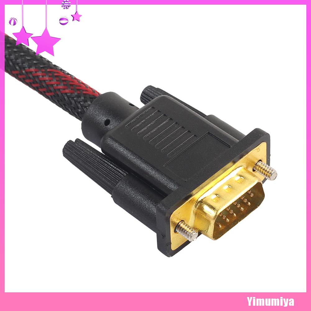 Dây cáp âm thanh 4.6ft 24 + 5 kết nối Dvi-I sang VGA