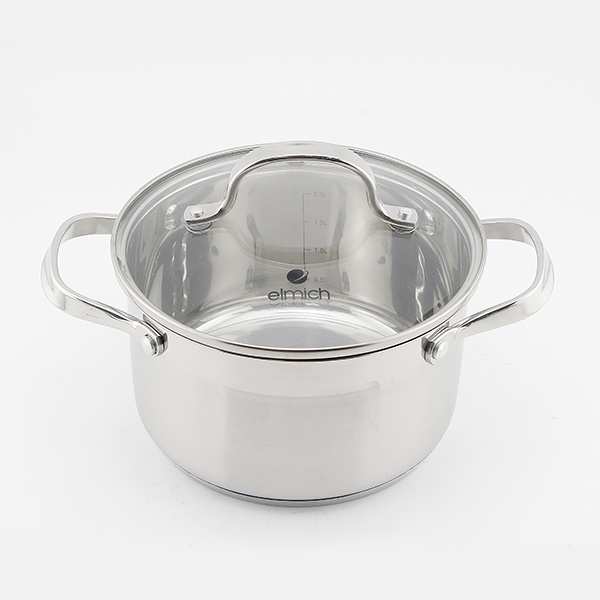 Bộ nồi inox 304 Smartcook 3 chiếc cỡ 18cm, 20cm, 24cm SM3330