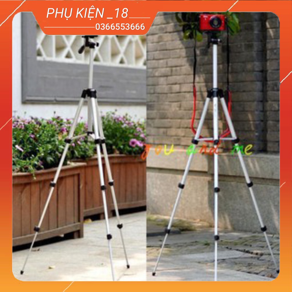 Gậy tripod 3 chân làm giá đỡ điện thoại ( mua 2 tặng 1 kệ đỡ mini) | BigBuy360 - bigbuy360.vn