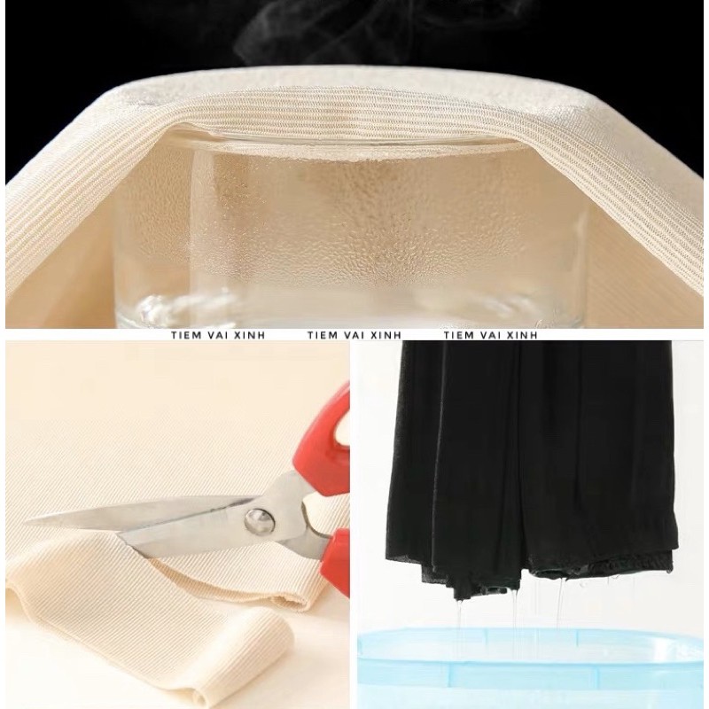 Quần Ống Rộng Nữ  [Tiệm Vải Xinh]  Quần Ống Rộng Hách Chiều Cao Tôn Dáng Tự Cắt Gấu - Hàng Quảng Châu QV004