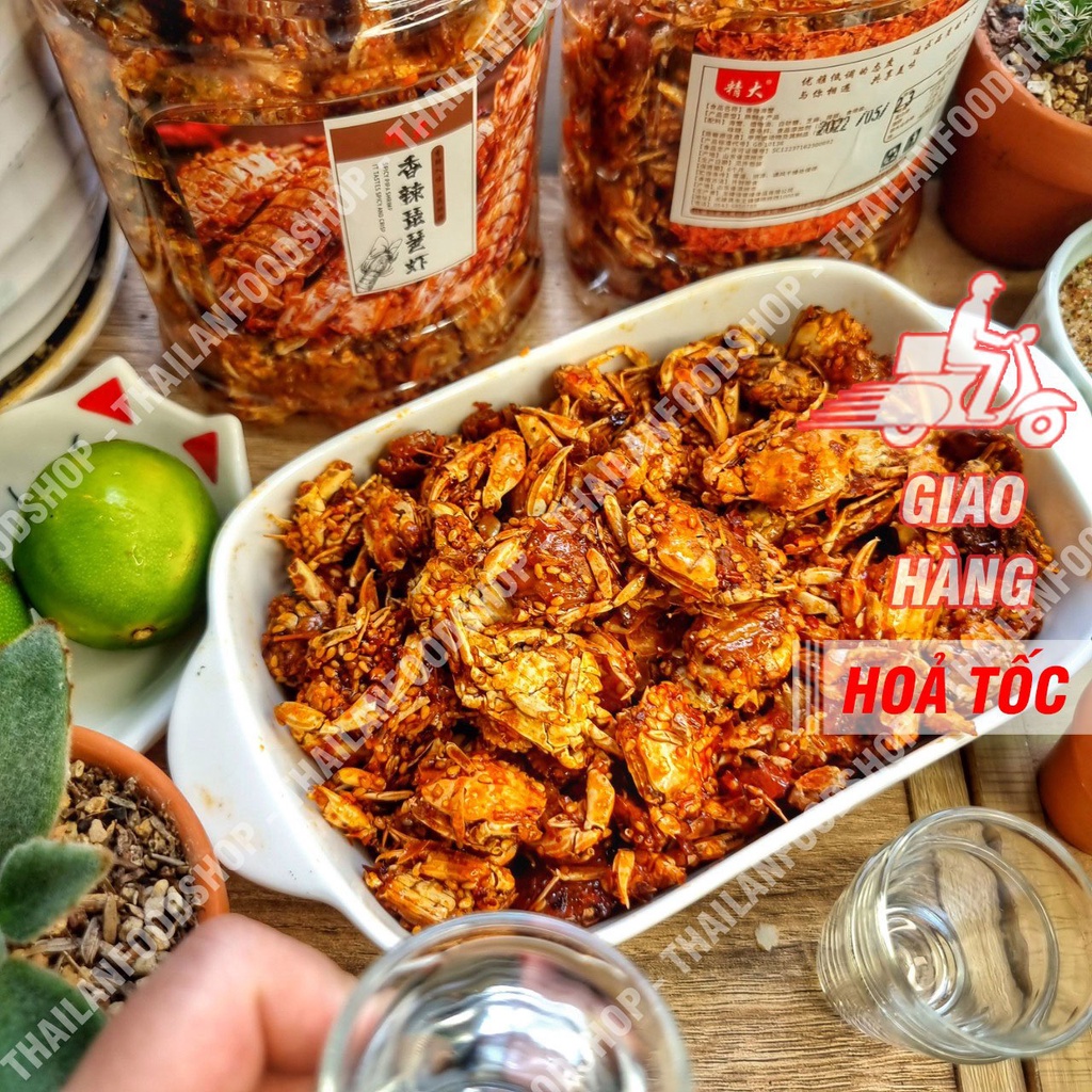 Ghẹ Sữa Tẩm Vị Sốt Sate Mật Ong Cay Giòn - Hộp 320Gr