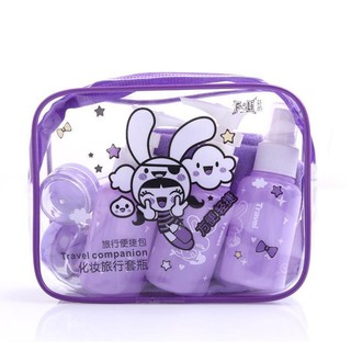 bộ chiết mỹ phẩm đi du lịch 10 món