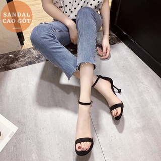 Giày cao gót Nhọn 7p quay mảnh bít gót ( không có khoá hạt) Giày dép xinh MYS