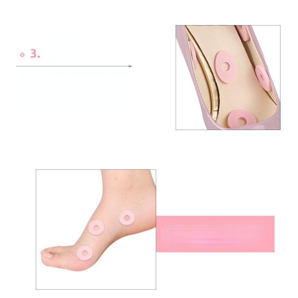 Miếng Đệm Bảo Vệ Ngón Chân Khi Mang Giày Cao Gót Màu Hồng