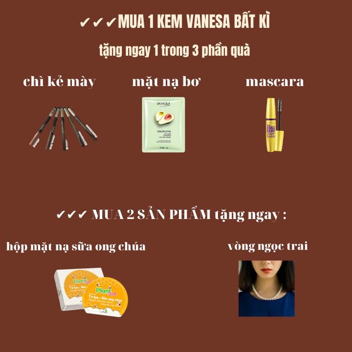 Kem Nền⛔⛔⛔ BB Cream Hồng Sâm Vanesa, Kem che khuyết điểm⛔⛔⛔ chính hãng Korean