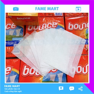 Giấy thơm Bounce để tủ quần áo chống tĩnh điện, nhăn, khử mùi ẩm mốc FAME MART