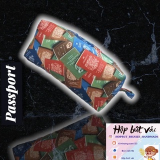 Hộp bút vải handmade