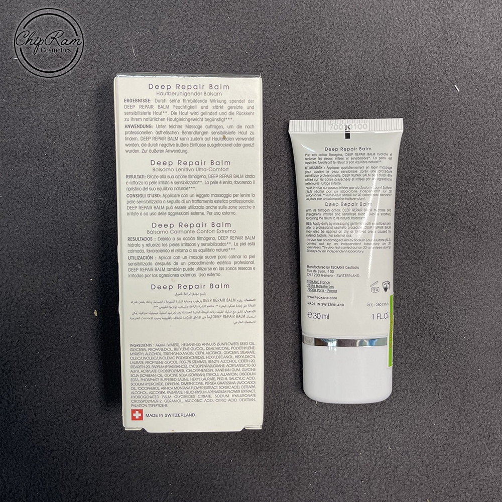Kem dưỡng phục hồi Teoxane Deep Repair Balm 30ml chính hãng