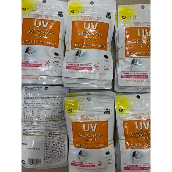 Viên uống Chống Nắng Toàn Thân UV của nhật (30 ngày)