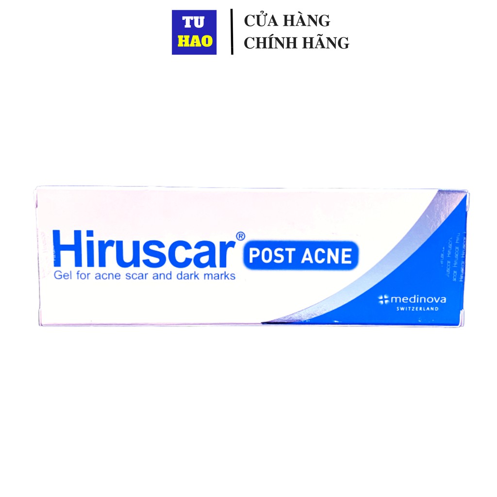 Gel mờ thâm mụn Hiruscar Post Acne 10 gram