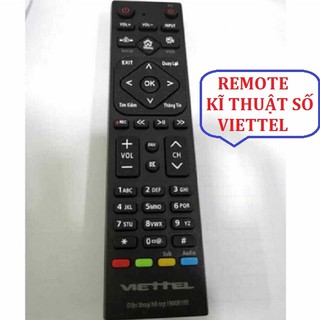 Mua Điều khiển đầu thu truyền hình Viettel - Remote đầu thu truyền hình Digital Viettel