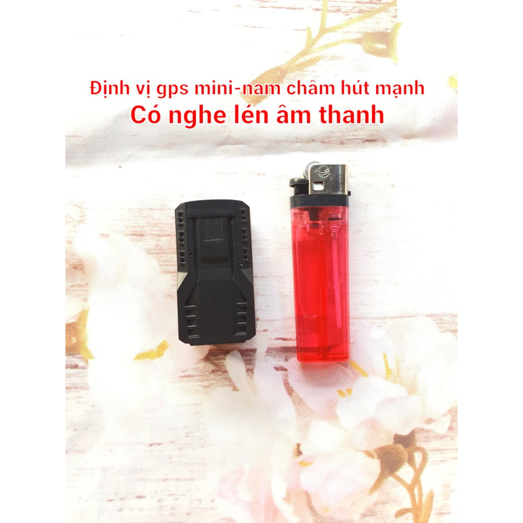 Định vị gps không dây mini-nam châm hút mạnh-có nghe âm thanh-app tiếng việt dễ dùng chính xác 99%