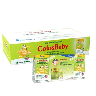 Thùng 48 hộp sữa non colosbaby 110ml