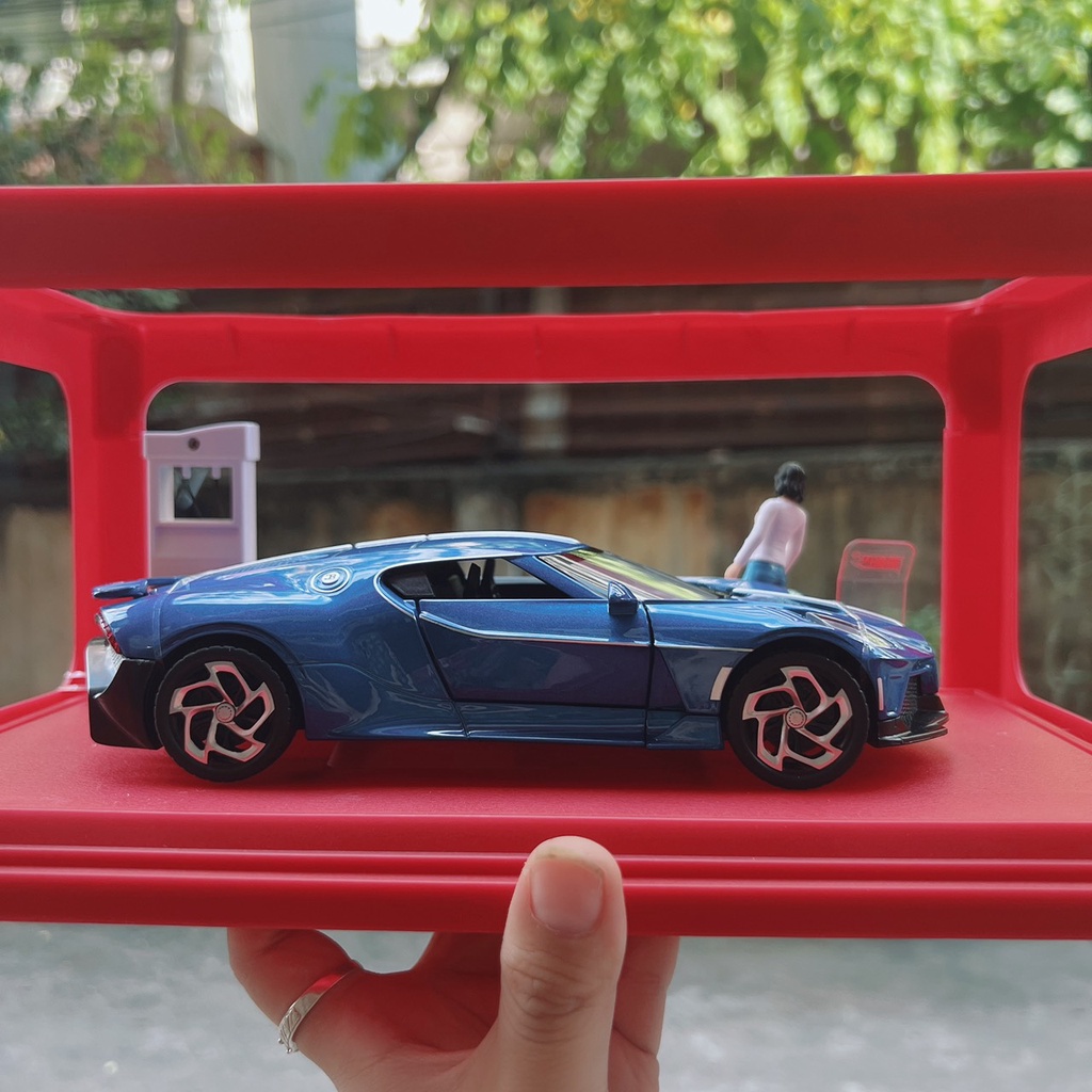 Xe mô hình Bugatti La Voiture Noire 1:24 Chenghai