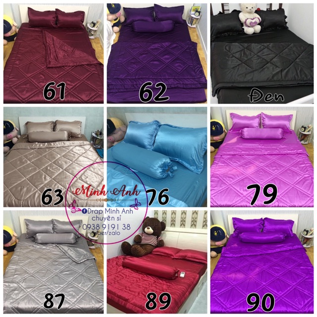 Bộ drap phi cao cấp -92125- đủ size - nhận đặt theo yêu cầu