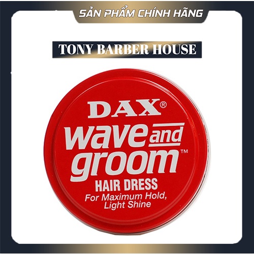 Pomade tạo kiểu tóc Dax Wave And Groom 103ml