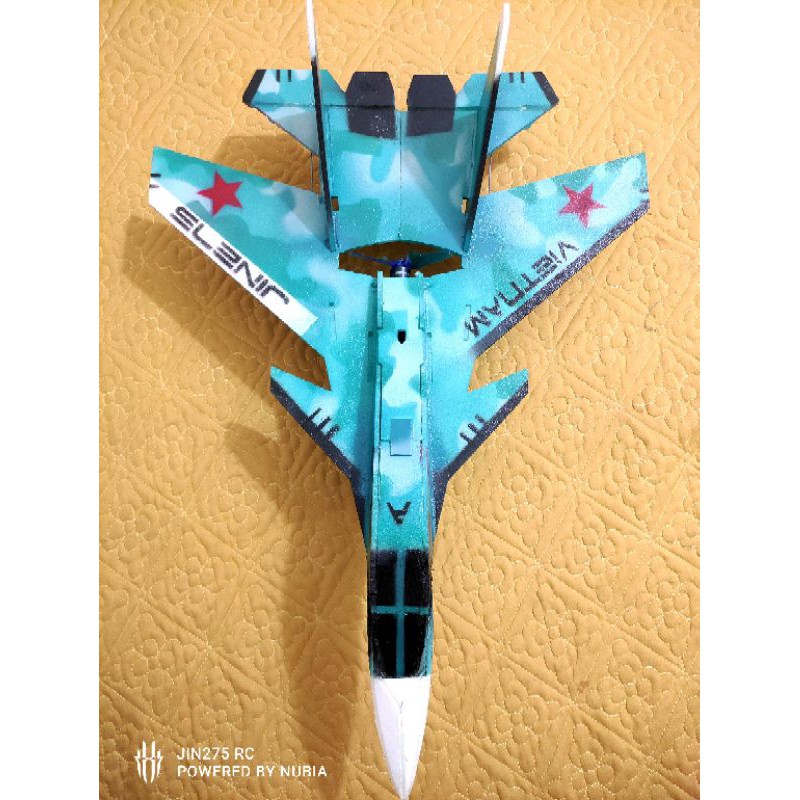 Kit máy bay SU-34 scale mpp sải 74cm( ĐẦY ĐỦ PHỤ KIỆN )