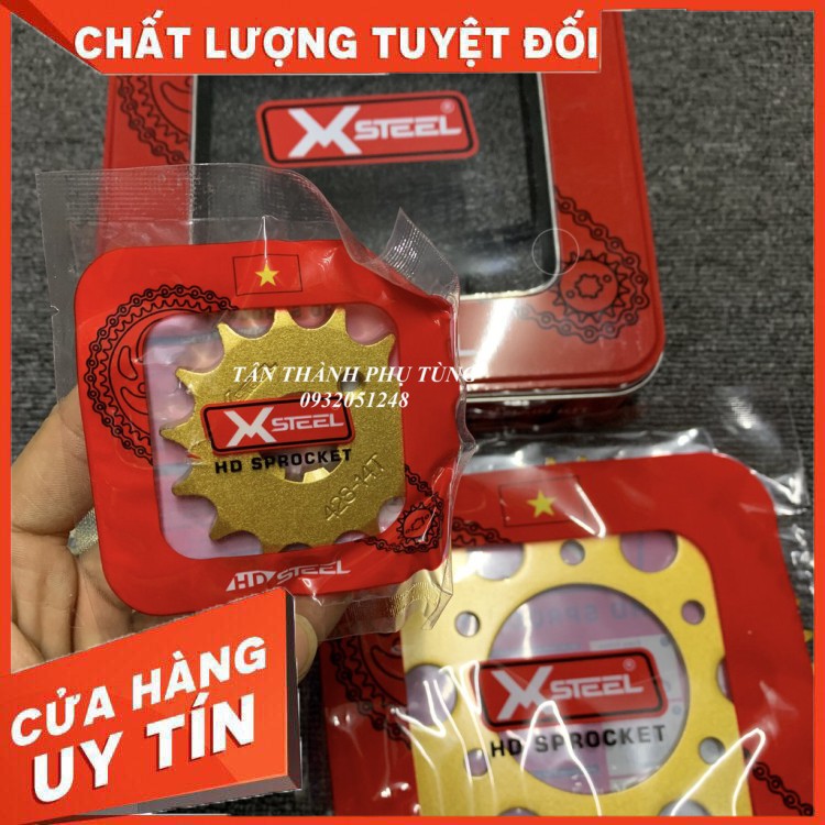 HÀNG CAO CẤP -  Nhông sên đĩa X1R EXCITER 150 14-42 - Đồ chơi xe  - Hàng Cao Cấp