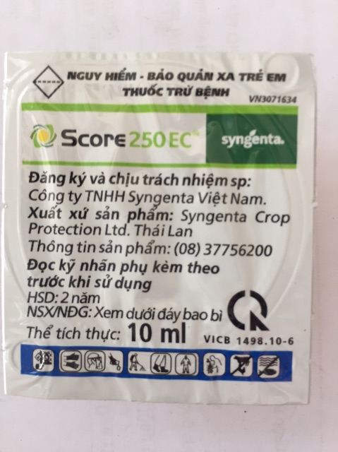 Thuốc  Score 250EC( dạng cốc thạch)