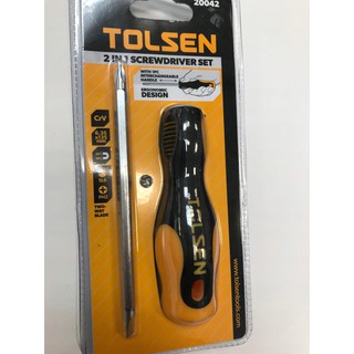 [GIÁ TỐT] VÍT 2 ĐẦU TOLSEN 20042 6.35 X 135MM, PH2 + SL6MM