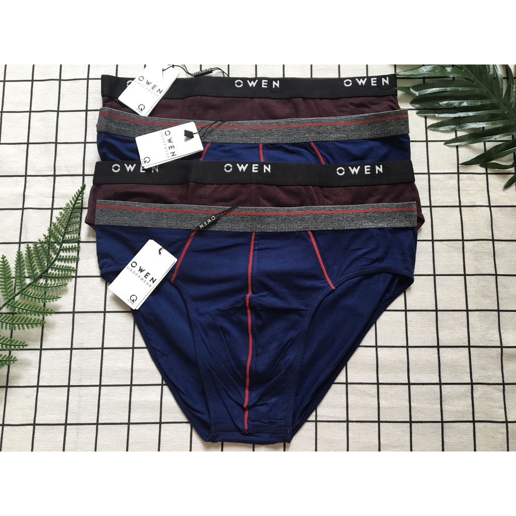 ⚡ XẢ KHO OWEN⚡ Quần sịp đùi OWEN, quần lót nam ❤️FREE SHIP❤️thoáng mát , chính hãng đủ tem mác, video cận chất vải