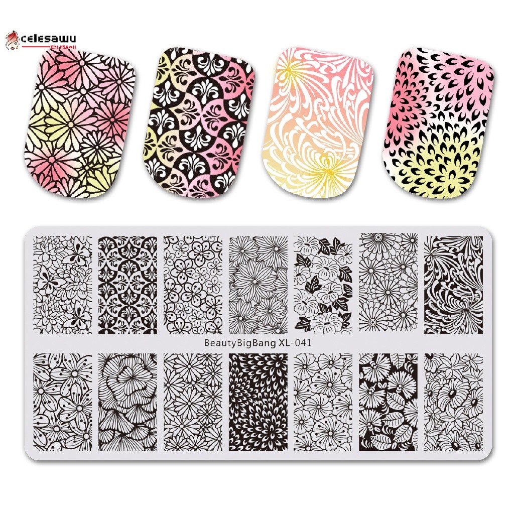 [Hàng mới về] Khuôn trang trí móng tay nghệ thuật chuyên dụng chất lượng cao