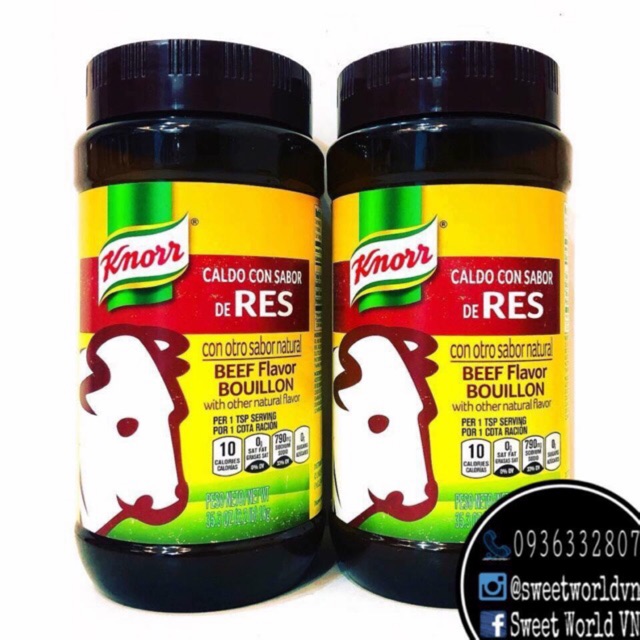 Bột nêm Knorr (1kg) - Mỹ