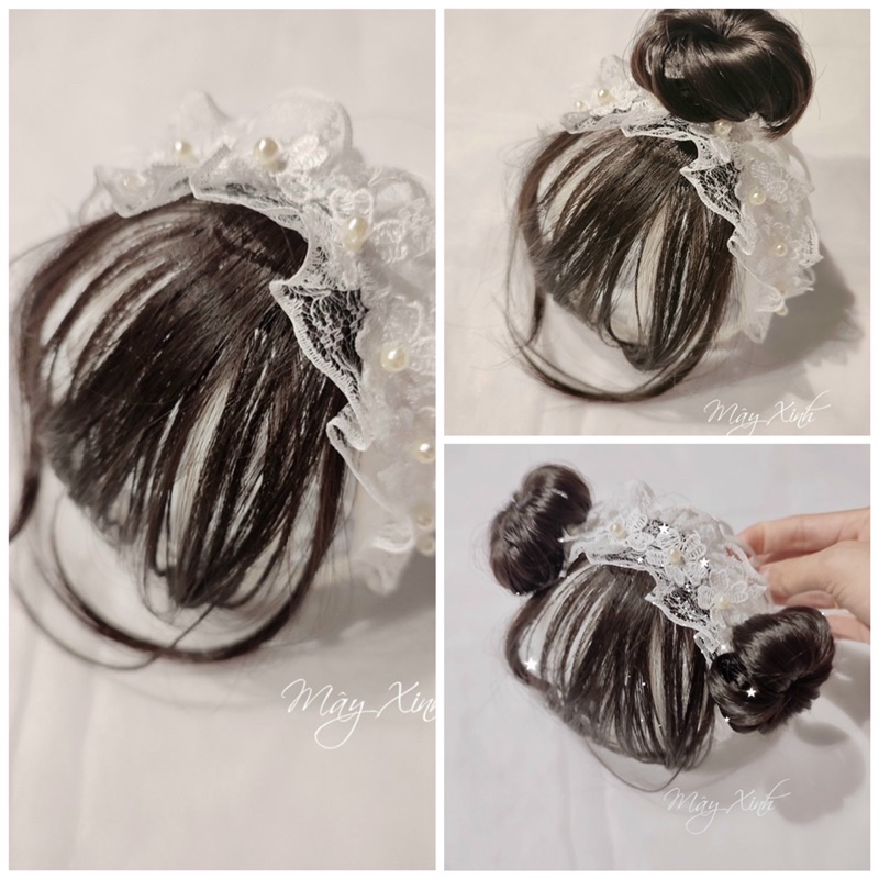 Băng đô tiểu thư gắn tóc cho bé yêu