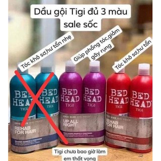 Set Dầu Gội + Xả Tigi 750ml Siêu Bự