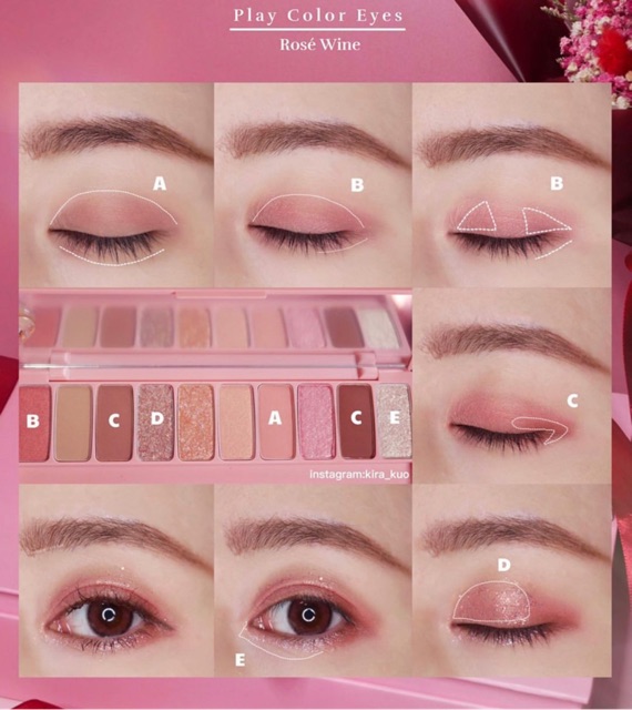 Bảng mắt E.H Play Color Rosé Wine