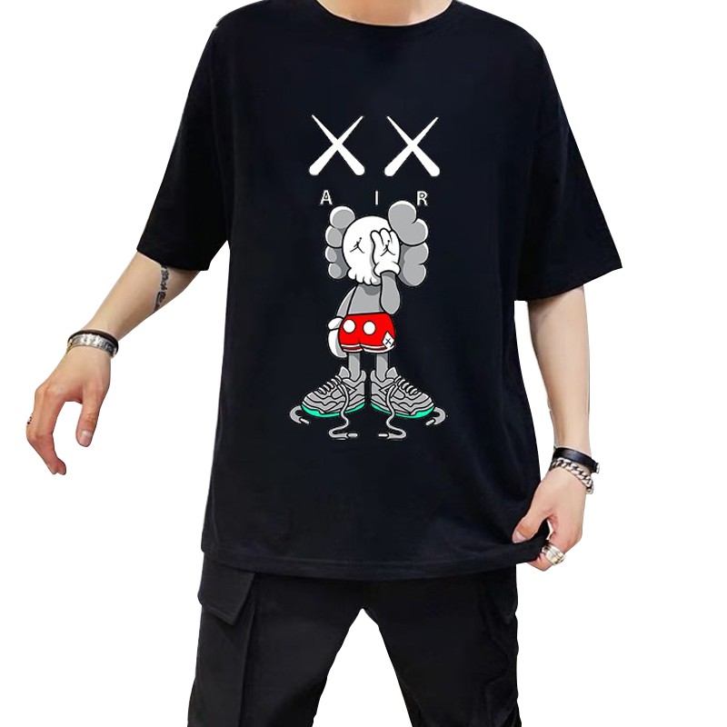 <SMLshop> Áo thun unisex HidingEye ̣đen