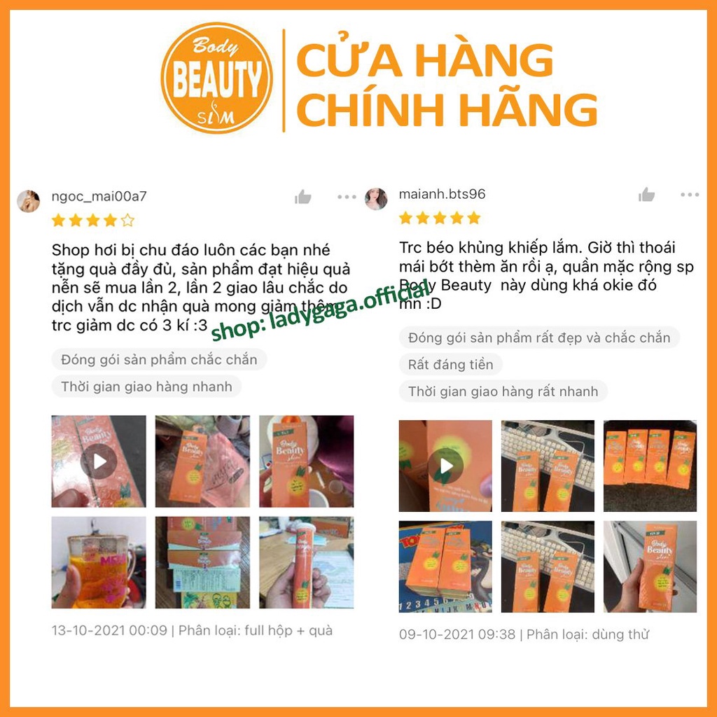 Viên Sủi Giảm Cân Body Beauty Slim Chính Hãng hỗ trợ Giảm Cân Nhanh Cấp Tốc không phải thuốc giảm cân