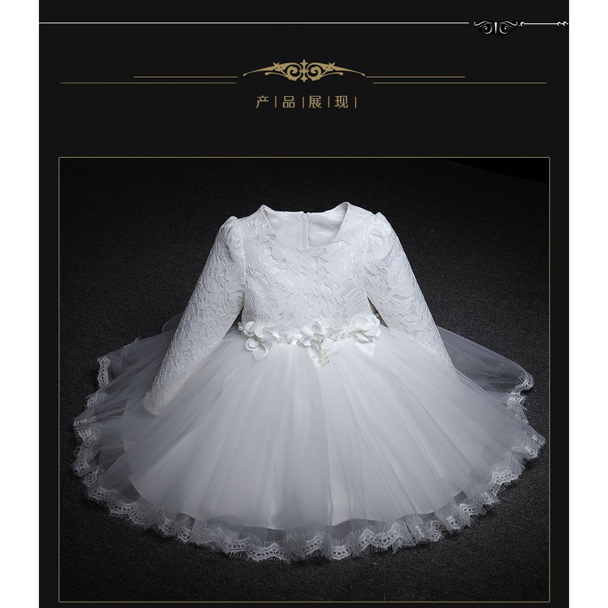 Váy Đầm Công Chúa Dài Tay Lót Nhung Cao Cấp Cho Bé Gái 10-32kg (HÀNG QCCC)