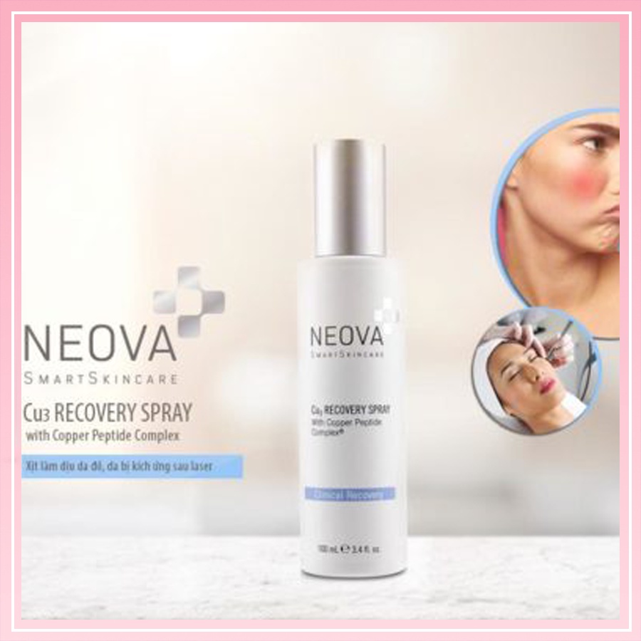 Neova Cu3 Recovery Lotion - Kem Dưỡng Da Phục Hồi Da Sau Laser, Bỏng & Mesotherapy