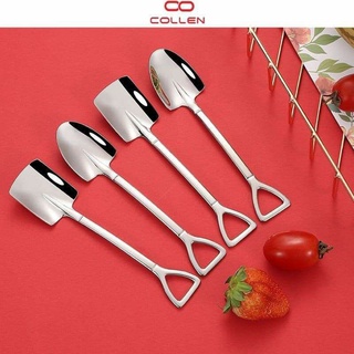Set 4 THÌA HÌNH XẺNG CAO CẤP