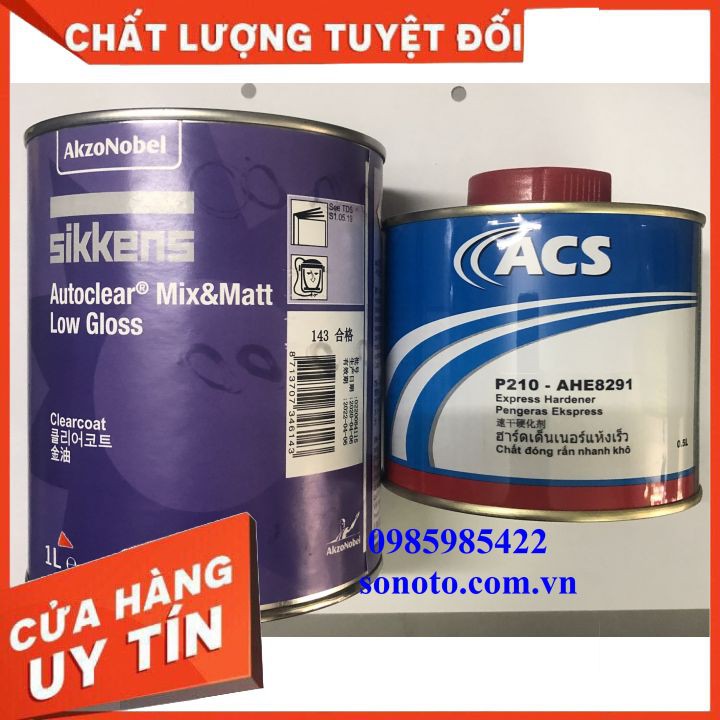 7 lít Dầu bóng 2K nhập khẩu Sikkens  Keo bóng cao cấp SONQUANGPHU422