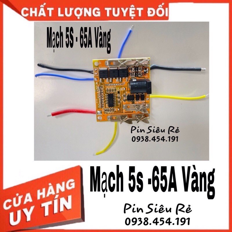 Mạch 5S 65A Vàng