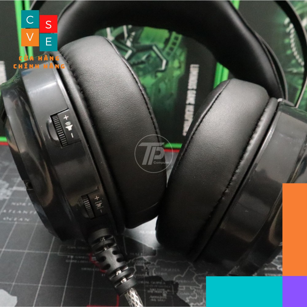 Tai Nghe Headphone Chuyên Gaming DJ Có Dây EXAVP N61 N62 Cao Cấp - Tai Phone Chụp Tai Led Chính Hãng